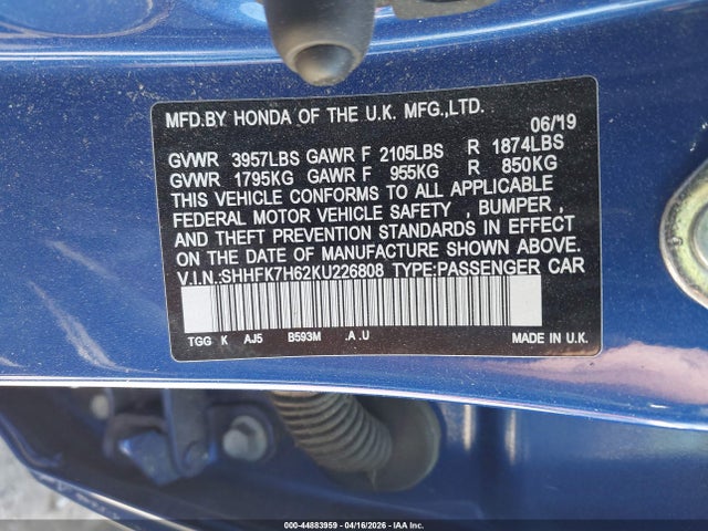 Honda Civic Ex
