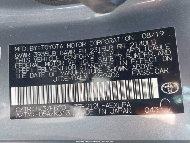 Toyota Corolla Le