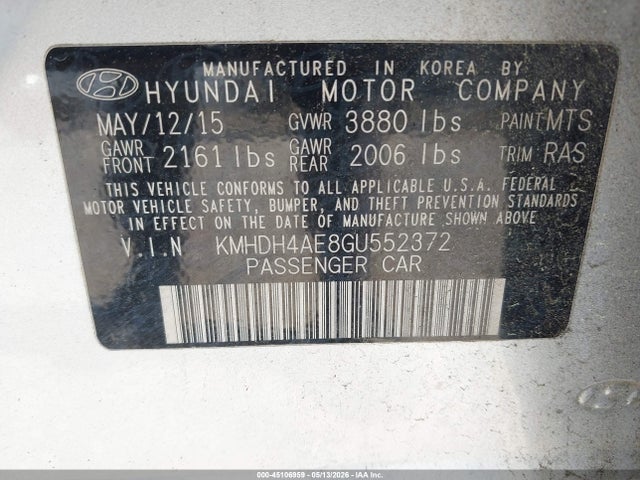 Hyundai ELANTRA Limited