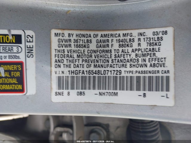 Honda Civic Lx