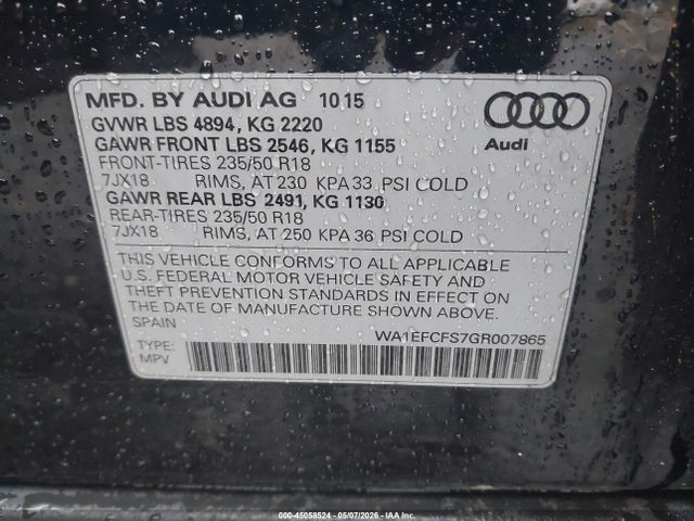 Audi Q3 2.0t Premium Plus