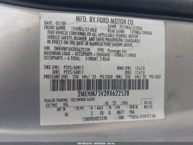 Mercury Grand Marquis Ls (fleet Only)