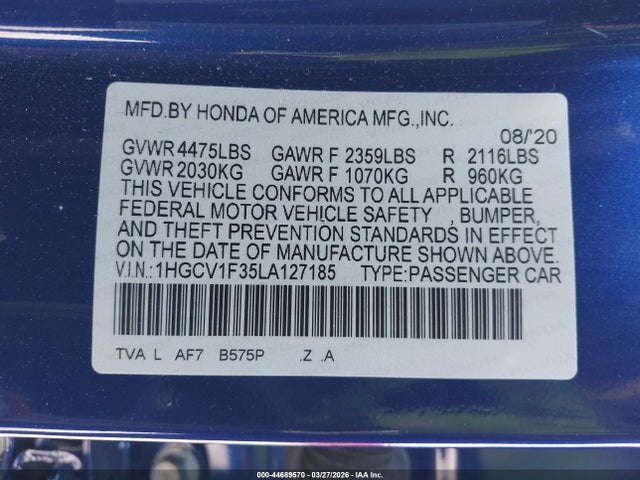 Honda Accord Sport
