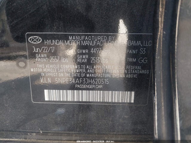 Hyundai SONATA Sel