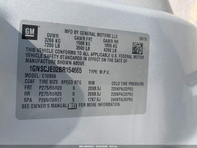 Chevrolet Suburban 1500 Lt1