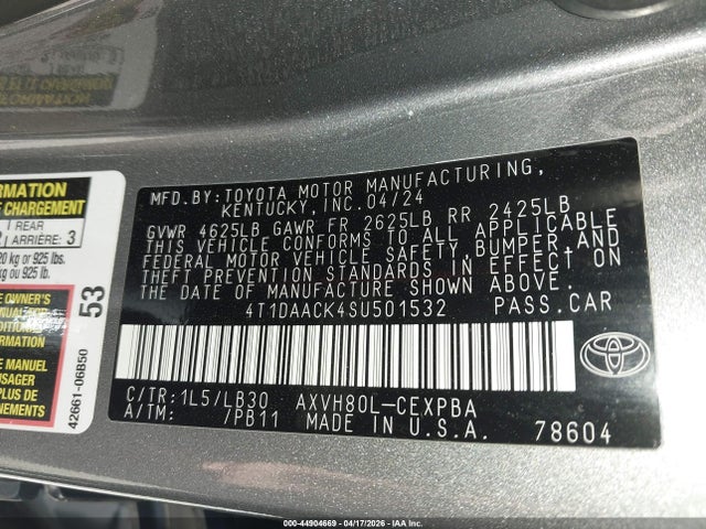 Toyota Camry Xse