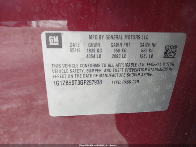 Chevrolet Malibu Ls