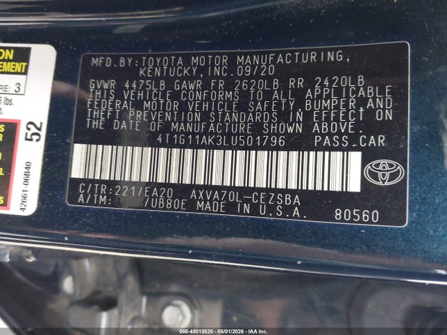 Toyota Camry Se