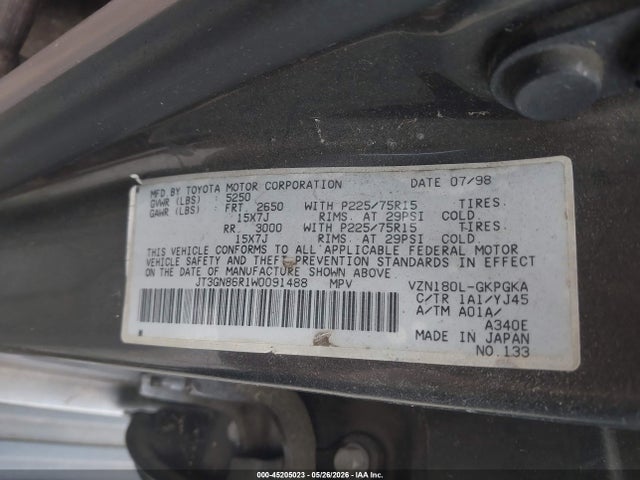 Toyota 4Runner Sr5 V6