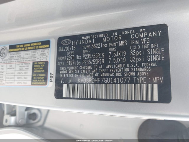 Hyundai SANTA FE Limited