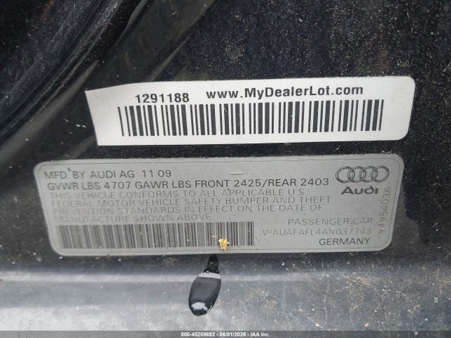 Audi A4 2.0t Premium