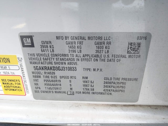 Buick Enclave Convenience