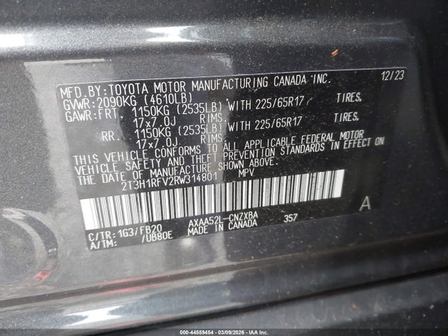 Toyota RAV4 Le
