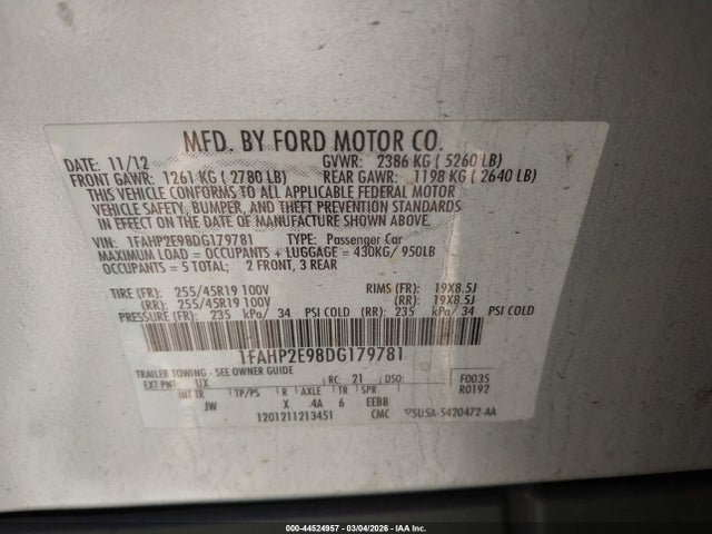 Ford Taurus Sel