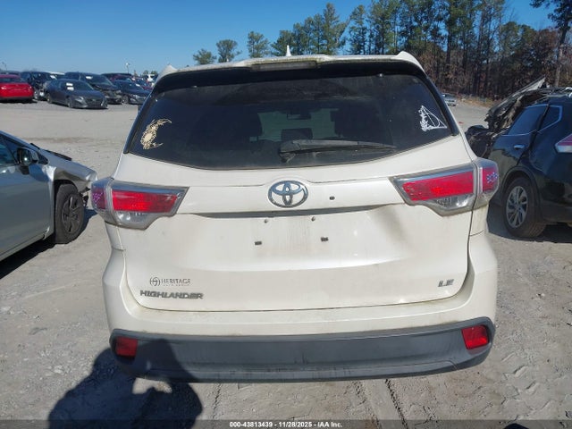 Toyota Highlander Le Plus V6