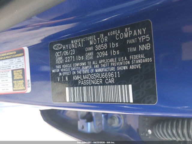 Hyundai ELANTRA Sel