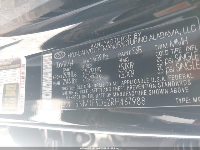 Hyundai TUCSON Sel
