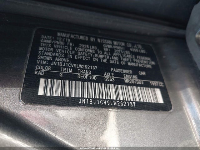 Nissan Rogue S Fwd Xtronic Cvt