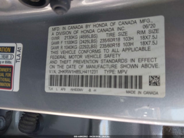 Honda CR-V 2wd Ex-l