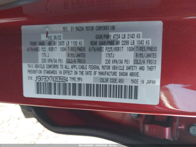 Mazda Cx 2.5 S Preferred