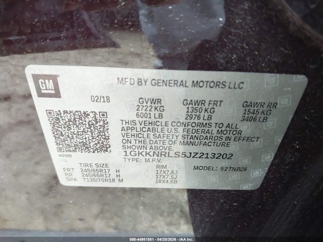 GMC Acadia Sle-1