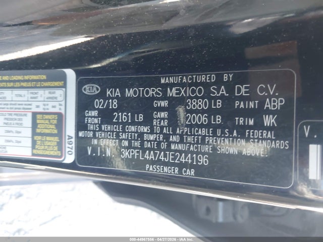 Kia Forte Lx