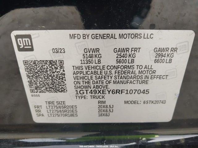 General Motors Sierra 2500HD
