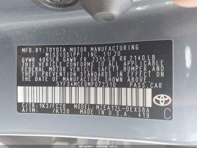 Toyota Corolla Se