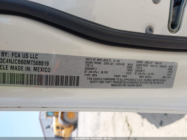 Jeep Compass Latitude Fwd