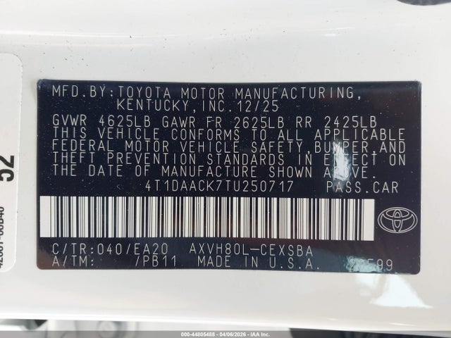 Toyota Camry Se