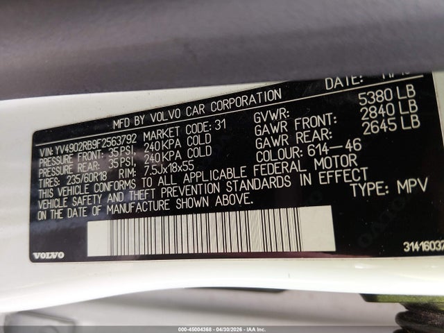 Volvo XC60 T6