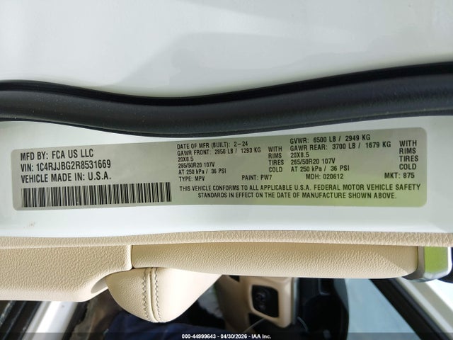 Jeep Grand Cherokee Limited 4x2