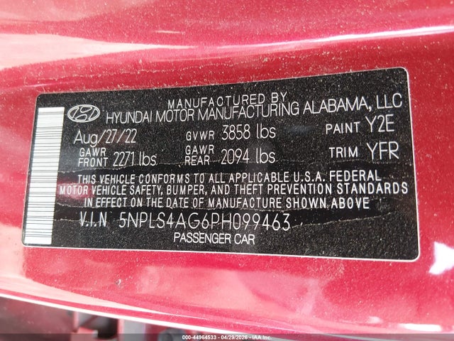 Hyundai ELANTRA Sel