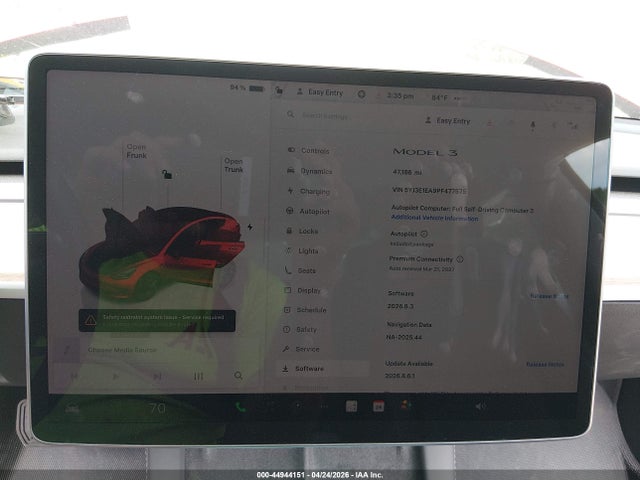 Tesla Model 3 Rear-wheel Drive