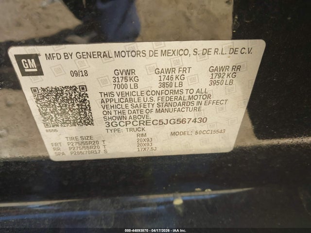 Chevrolet Silverado 1500 1lt