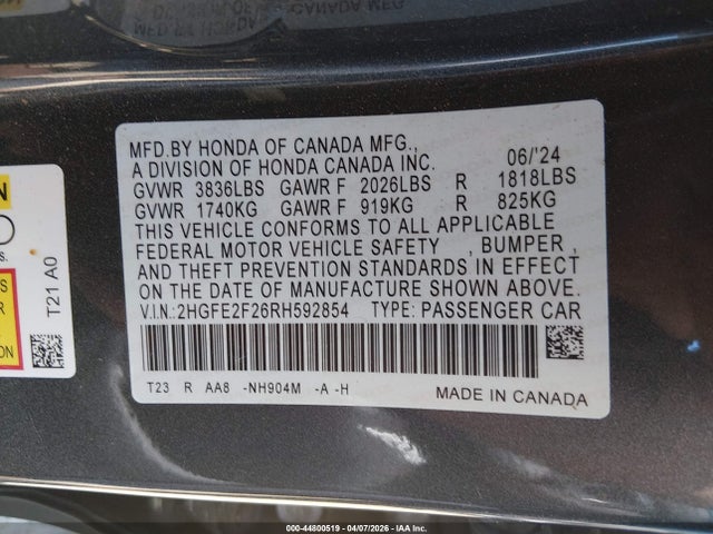 Honda Civic Lx