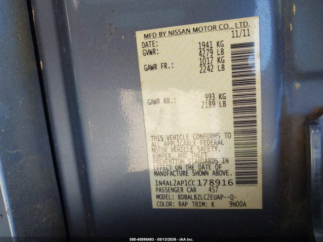 Nissan Altima 2.5 S