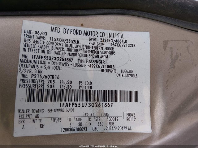 Ford Taurus Ses