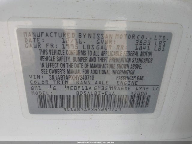 Nissan Sentra S