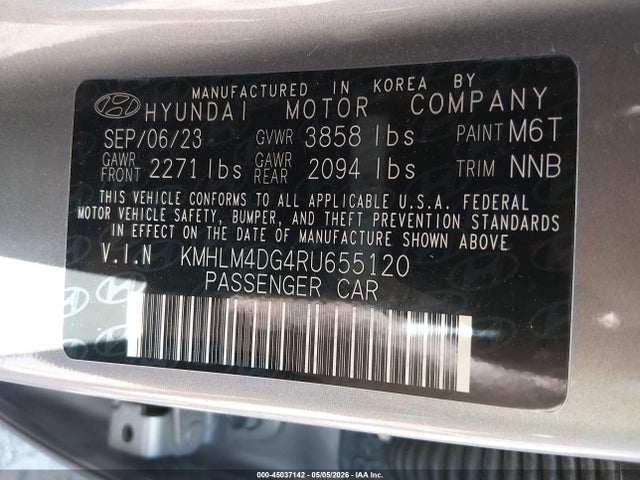 Hyundai ELANTRA Sel