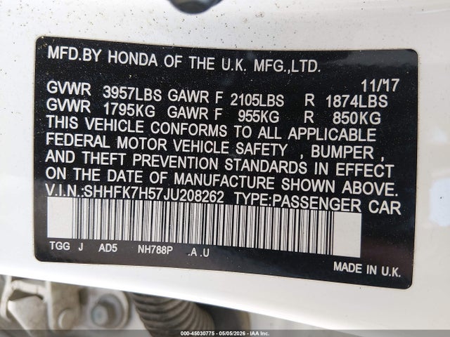 Honda Civic Ex