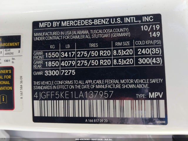 Mercedes-Benz Gls-class 4matic