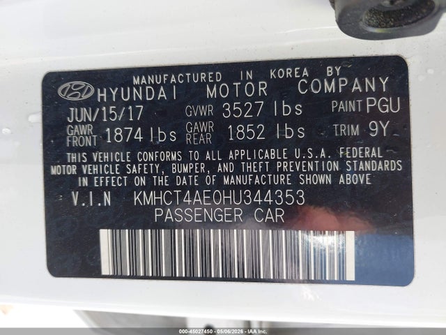Hyundai ACCENT Value Edition