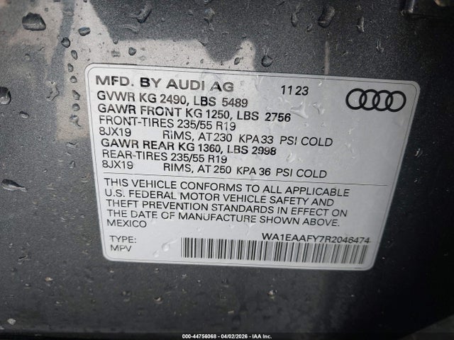 Audi Q5 Premium Plus 45 Tfsi S Line Quattro