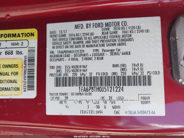 Ford Mustang Ecoboost