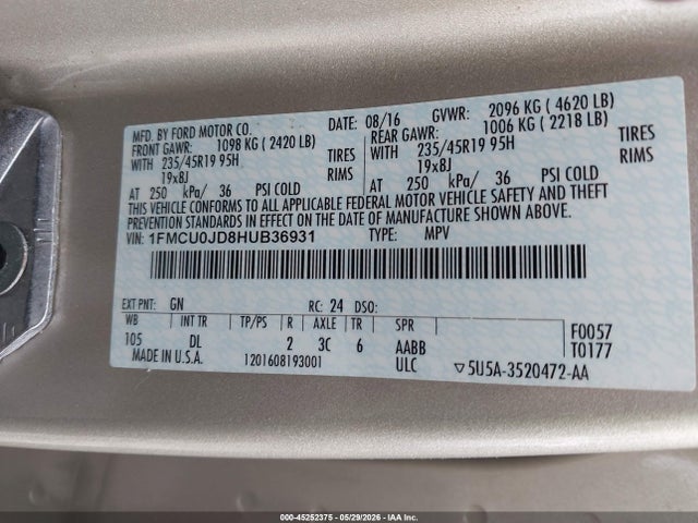Ford Escape Titanium