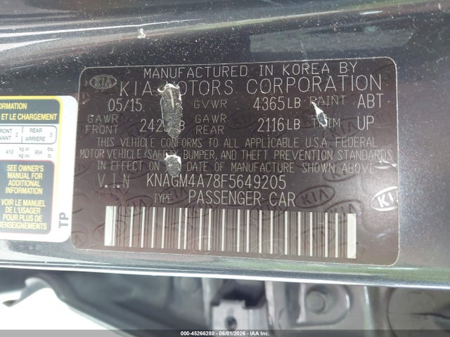Kia Optima Lx