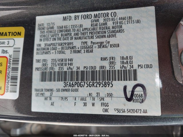 Ford Fusion S