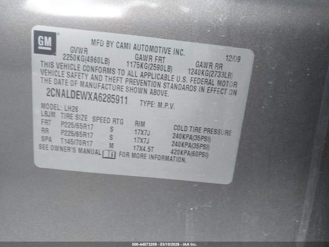 Chevrolet Equinox Lt