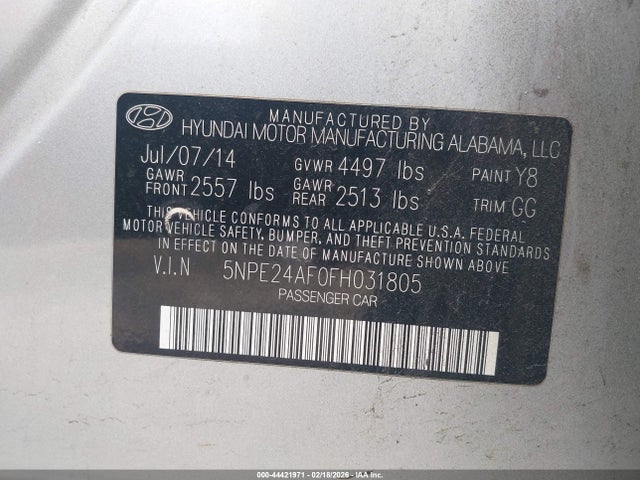 Hyundai SONATA Se